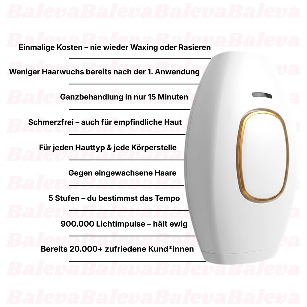 Baleva SoftPulse I Der IPL Haarentferner